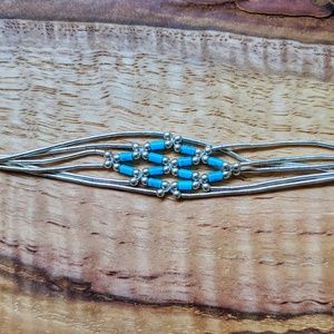 Sterling Silver Native American Navajo Bracelet